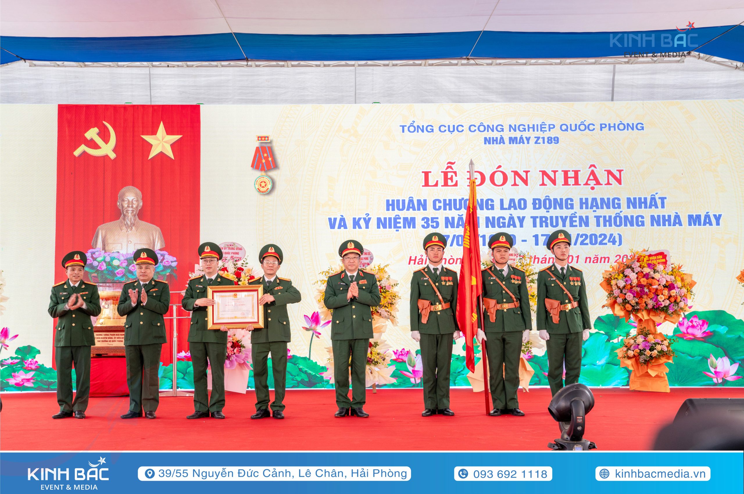 Lễ Kỷ niệm 35 năm ngày thành lập Nhà máy Z189 (công ty đóng tàu 189) | Kinh Bắc Media