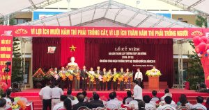 Lễ Kỷ niệm 50 năm thành lập trường THPT An Dương - Tổ chức sự kiện Hải Phòng (1)