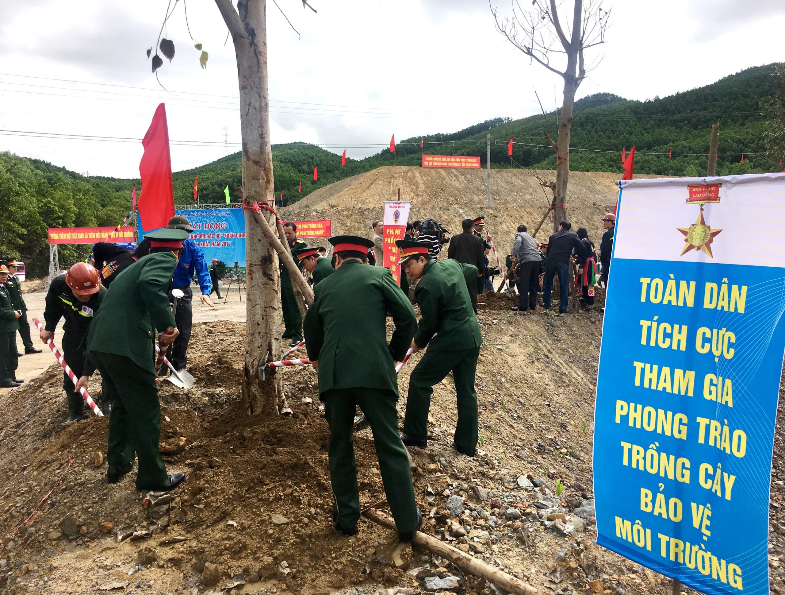 Lễ Phát Động Tết Trồng Cây và Ra Quân Sản Xuất của Tổng Công Ty Đông Bắc | Kinh Bắc Media