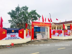 Thi công biển bảng - Pano quảng cáo cho Bầu cử Đại Biểu Quốc Hội Khóa XVI và Bầu Cử Đại Biểu Hội Đồng Nhân Dân Các Cấp NK 2026 - 2031 - phường Lưu Kiếm & phường Nam Triệu, tp Hải Phòng